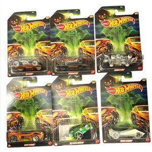 NWT Hot Wheels Halloween Series - 6 Cars